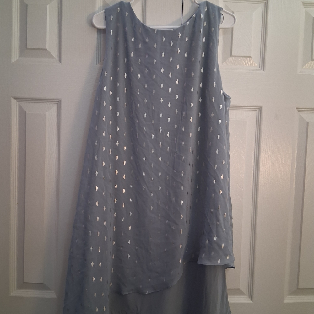 Chic Asymmetrical Gray Dress